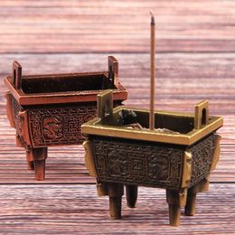 Fragrance Lamps Retro Mini Sticks Censers Incense Burners Zen Sandalwood Stand Holders Household Ash Catcher Tray