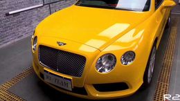 High Gloss Sunflower Yellow Vinyl Wrap Film Adhesive Decal Sticker Yellow Glossy Car Wrapping Foil Roll Air Release