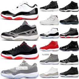 Basketball Shoes Trainers Sneakers Legend Blue Jubilee 25Th Concord Gamma Bred Cap Navy Gum Black Cement Jumpman 11S 11 For Men J designer OG air shoe