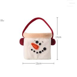 Christmas Decorations Candy Bags Cute Funny Tote Decor Multipurpose Xmas Gift Bag Party Favor Gifts For Children BBC215