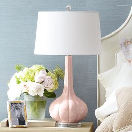 Table Lamps Lamp North European And American Simple Home Warm Romantic Ceramic Bedroom Bedside Living Room