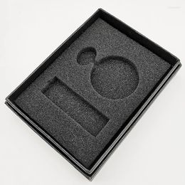 Jewelry Pouches Vintage Exquisite Elegant Storage Box Gift Foam Cushion Black High Quality Pocket Watch