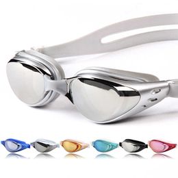 goggles Sports Adult Myopia Swimming Goggles Men Women Diopter Swim Eyewear Anti fog Waterproof Sile Glasses -1.5 to -8.0 L221028