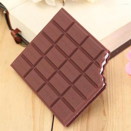 Límite muestra la promoción conveniente creat smesionery práctica portátil de chocolate memo almohadilla de la almohadilla del nota del blocas