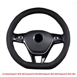 Steering Wheel Covers D Type Cover Wrap For Geely Emgrand 7 2022 -2022 GT 2022-2022 Gs Tugella