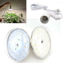 Grow Lights 160V 220V 40 LED Light Phytolamp For Plants Bulb E27 AC Power Cable Growing Lamps Bulbs Tent Flower Phyto Lamp