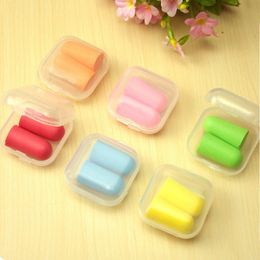 Soft Foam Ear Plugs Sound Insulation Protection Earplugs Anti Noise Snoring Sleeping for Travel Noise Reduction