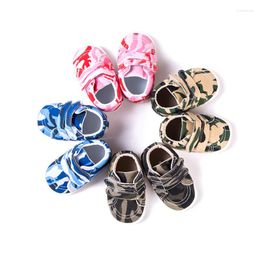 First Walkers Fashion Camouflage Baby Shoes Canvas Anti-slip Soft Sole Boy Girl Toddler Casual For Born