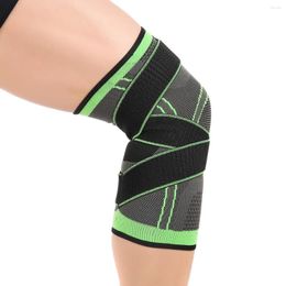 Knee Pads 1PC Sports Kneepad Men/Wome Pressurized Elastic Support Fitness Gear Basketball Volleyball Brace Protector