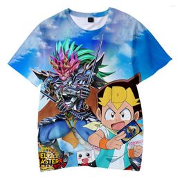 Men's T Shirts 2022 Style Duel Master 3D Digital Printing European/American Trend Children's Clothing Boy's/girl's Short-sleeved T-shirts