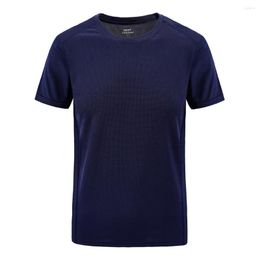 Men's T Shirts KANCOOLD T-shirt Summer Casual Solid Colour Outdoor Cotton Plus Size Sport Fast-Dry Breathable Short-sleeved Tops