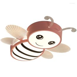 Ceiling Lights Children's Room Light Simple LED Cartoon Little Bee Bedroom Modern Kindergarten Decoration Fixtures