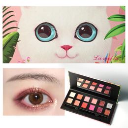 Eye Shadow 12 Colors Animal Eyeshadow Student Sequin Glitter Pearly Matte