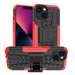 Phone Cases For Iphone 15 14 13 12 11 Pro Max Mini X Xr Xs 8 7 plus 2 into 1 Armour Shockproof Tyre Case Cover Capa