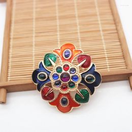 Brooches 2022 Fashion Bohemian For Brooch Women Colorful Moroccan Wedding Jewelry African Bridal Accessories