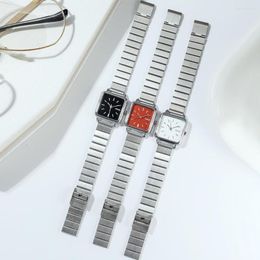 Wristwatches Gaiety Brand Simple Silver Women Watches Exquisite Stainless Steel Ladies Fashion Minimalist Female Quartz Clock