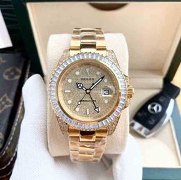 Role Watches Mens Montre Diamond Movement Luxury Fashion Designer Watch Women's Men's 41aj