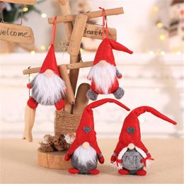 Christmas Decorations Decoration Rudolph Faceless Forest Old Man Doll Ornament Navidad Merry Boy Girl Year 2022