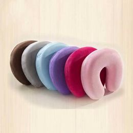 Plane Car U-Shaped Travel Pillow Portable Neck Rest U-Shap Pillow Multifunction Memory Foam U-Shaped Pillow Soft U-Shaped Pillows 1030