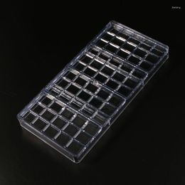 Bakeware Tools Chocolate Mold Candy Sugar Craft Handmade Tool Clear Hard Plastic PC Mould Baking Houseware For Kitchen