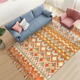 Carpets Wool Handmade Kilim Style Gorgeous Bedside Carpet Living Room Coffee Table Decoration Floor Mat