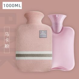 Fashion Winter Accessories Reusable Warmer Hands Natural Rubber PVC Hot Water Bottle Bag with Cover