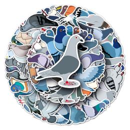 50PCS Mixed Graffiti Skateboard Stickers Pigeon Animal For Car Laptop Pad Bicycle Motorcycle Helmet PS4 Phone DIY Decals Pvc Guitar Sticker