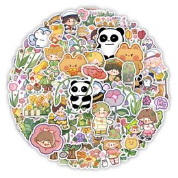 60Pcs Cute Cartoon Stickers Non-Random For Car Bike Luggage Sticker Laptop Skateboard Motor Water Bottle Snowboard wall Decals Kids Gifts