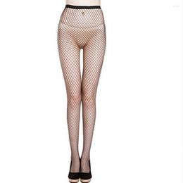 Women Socks Sexy Fishnet Hollow Pantyhose Punk Stockings Stretchy Tights One Size
