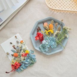 Decorative Flowers Artificial Dried Handmade Diy Material Package Mixed Production Card Birthday Gift Ideas Flower