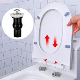 Toilet Seat Covers 4pcs Top Fix Screws Nut Lid Pan Fixing Blind Hole Replacement Fitting Kits Nylon Household Bathroom Hardwares