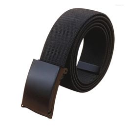 Belts 3.8cm Propylene Elastic Strong Men Waist Belt With Colourful Buckle