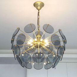 Pendant Lamps Nordic Led Crystal Chandeliers Ceiling Decoration E27 Light Luminaria De Mesa Moroccan Decor Vintage Bulb Lamp