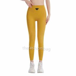 5A-Yoga Pants Active Pants Gym Matte Leather Texture Sports Women's High Waist Tummy Fitness Exercise Nine-point Plus Size Pant