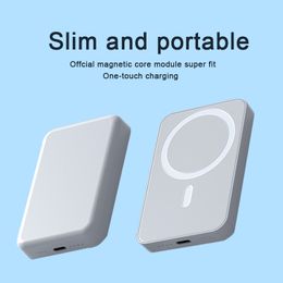 Cell Phone Power Banks magnetic suction wireless portable fast charging power supply Polymer lithium ion Accessories