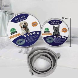 Dog Collars 8 Month Flea & Tick Prevention Collar Perro For Cats Harness Mosquitoes Repellent Insect Coleira