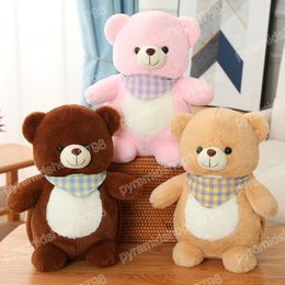 38cm Cartoon Animal Teddy Bear Plush Toy Winter Hand Warmer Girl Pillow Simulation Bear Stuffed Animals Soft Dolls