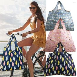 Storage Bags Shopping Bag Foldable Reusable Grocery Machine Washable Carry Waterproof