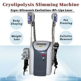 Cryolipolysis Fat Freezing Slimming Abdominal Vacuum Therapy Cellulite Removal 40k Ultrosonic Cavitation Weight Loss Multifunctional Instrument