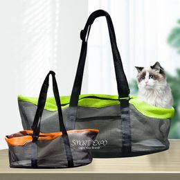 Pet Dog Cat Travel Carriers حقيبة محمولة طرية للقطط للكلاب الصغيرة القطط الجراء قابلة للطي ودائم PS22