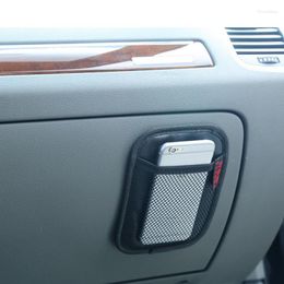 Hooks Car Seat Organiser Auto Side Storage Hanging Bag Multi-Pocket Drink Holder Mesh Pocket Styling Phone