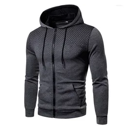 Men's Hoodies 2022 Classic Cotton Man Pllka Dot Mens Causal And Sweatshirts Zipper Hooded Streetwear Male
