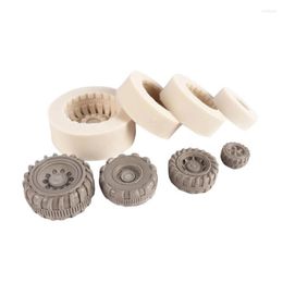 Baking Moulds The Wheel Silicone Mold Sugarcraft Cookie Cupcake Chocolate Fondant Cake Decorating Tools