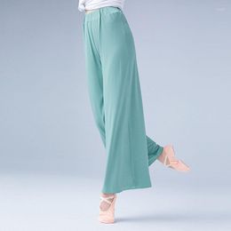 Stage Wear Ballet Trousers Style Modern Dance Adult Art Test Modal High-Waist Wide-leg Pants Yoga Body Training