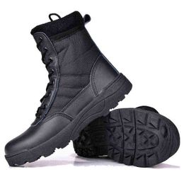 Boots Men Military Boat Combat Mens Camo Ankle Tactical Big Size 36-47 Army Male Shoes Work Safety 220805