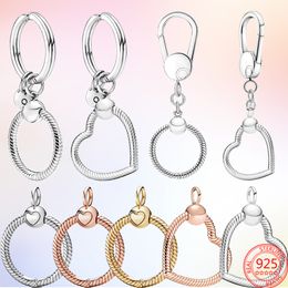 new popular 925 sterling silver charm necklace key ring baby pacifier kit kit key chain pandora womens classic gift fashion accessories