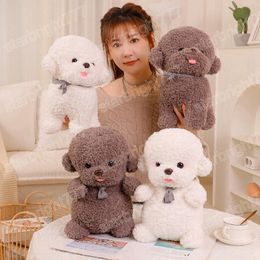 25/35cm Simulation Dog Plush Toys Cute Likelife Dog Doll Stuffed Animal Pillow For Kids Birthday Gifts