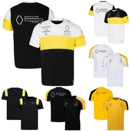 F1 T-shirt Formula 1 Racing Suit Team Uniform Short Sleeves Tops Summer Car Fans Quick Dry T-shirts Outdoor Sport Motocross Jersey
