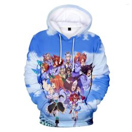 Men's Hoodies Pretty Derby Hoodie Boys Girls Sweatshirts Children Men Women Long Sleeve Harajuku Sweatshirt 3D Print Kids