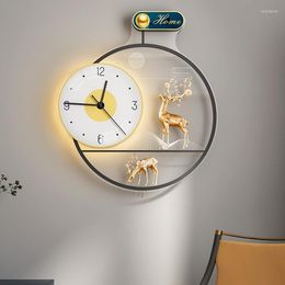 Wall Clocks Mechanism Silent Modern Clock Classic Electronic Nordic Quartz Gold Colour Orologio Da Parete Industrial